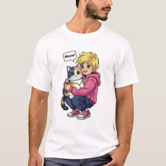 Ich liebe Katzen T-Shirt