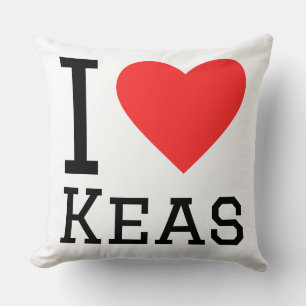 Ich liebe Keas Kissen