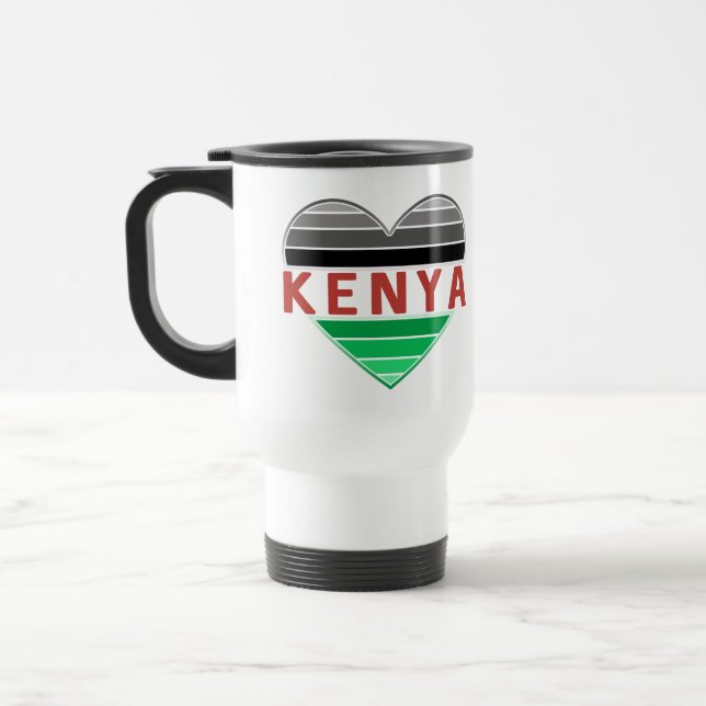 Ich Liebe Kenia, Kenias Herz Reisebecher (Links)