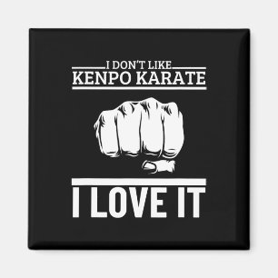 Ich liebe Kenpo Karate Lustig Stolz American Kenpo Magnet