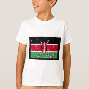 Ich Liebe! Kenya Hakuna Matata T-Shirt