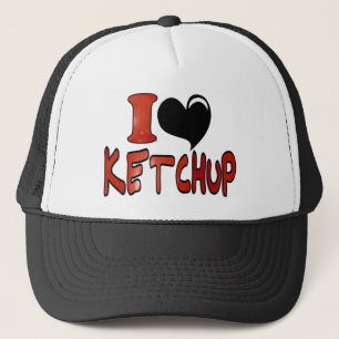 Ich liebe Ketchup Truckerkappe