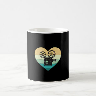 Ich liebe Kino Retro Filmprojektor Kaffeetasse