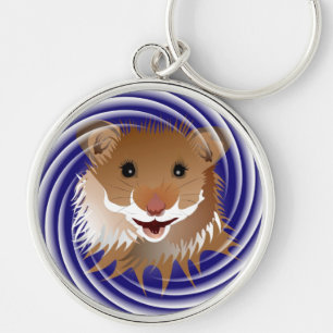 Ich liebe kleine Hamster Schlüsselanhänger