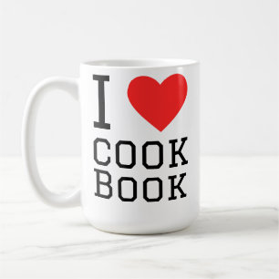 Ich liebe Kochbuch Kaffeetasse