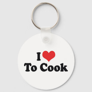 Ich Liebe Kochherz - Koch Baker Kochen Lover Schlüsselanhänger