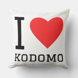 Ich liebe Kodomo  Kissen