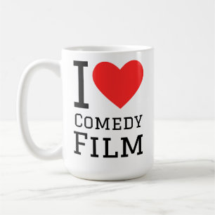 Ich liebe Komödienfilme Kaffeetasse