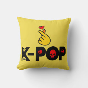 ♥Ich liebe KPop fantastisch weich und knitterfrei Kissen
