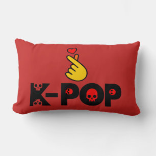 ♥Ich liebe KPop fantastisch weich und knitterfrei Lendenkissen