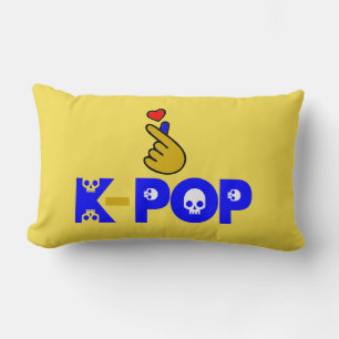 ♥Ich liebe KPop fantastisch weich und knitterfrei Lendenkissen