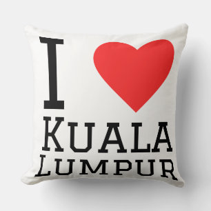 Ich liebe Kuala Lumpur  Kissen