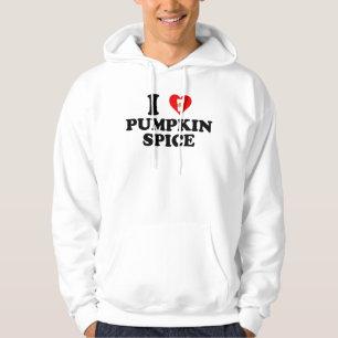 Ich liebe Kürbisgewürz Hoodie