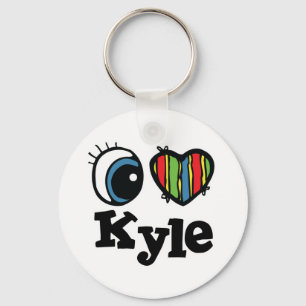 Ich liebe Kyle Schlüsselanhänger