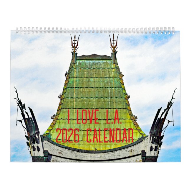 Ich liebe L.A. 2026 Kalender (Titelbild)