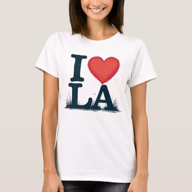 Ich liebe LA T-Shirt (Vorderseite)