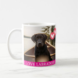 Ich liebe Labradors Tasse