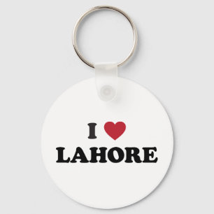 Ich liebe Lahore Pakistan Schlüsselanhänger