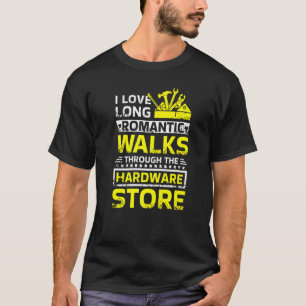 Ich Liebe lange romantische Spaziergänge durch die T-Shirt