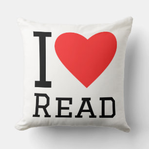 ich liebe lesen kissen