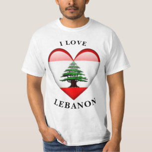 Ich liebe Libanon T-Shirt