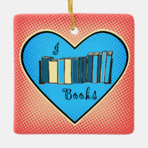 Ich liebe (Liebe) Bücher- Buchliebhaber Weihnachte