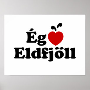 Ich liebe (Liebe) Vulkane [Ég Elska Eldfjöll] Poster