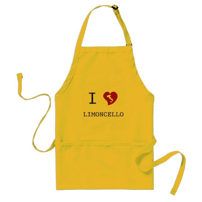 Ich liebe Limoncello Schürze (Vorne)