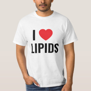 Ich liebe Lipide T-Shirt