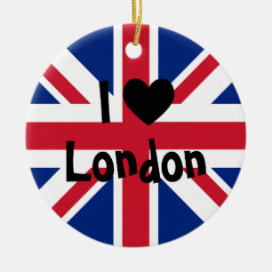 Ich liebe London Ornament