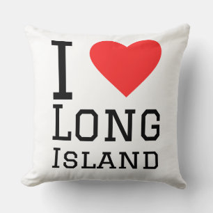 Ich liebe Long Island Kissen