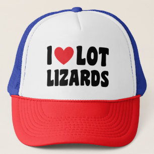 Ich Liebe Lot Lizards, Funny Truckerkappe