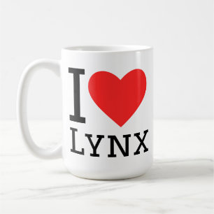 Ich liebe Luchs Kaffeetasse