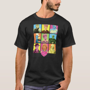 Ich Liebe Lucy so viele Gesichter T-Shirt