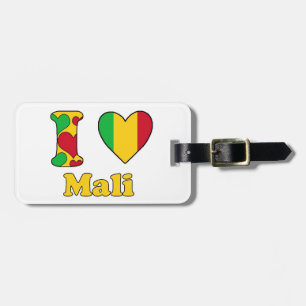 Ich liebe Mali Gepäckanhänger