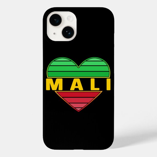 Ich Liebe Mali, Mali Case-Mate iPhone 14 Hülle (Rückseite)