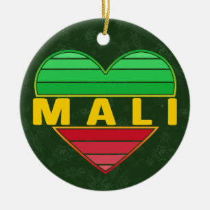 Ich Liebe Mali, Mali Keramik Ornament