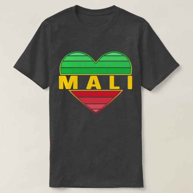 Ich Liebe Mali, Mali T-Shirt (Design vorne)