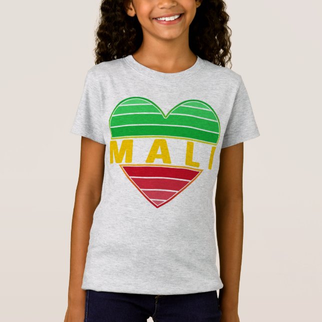 Ich Liebe Mali, Mali T-Shirt (Vorderseite)