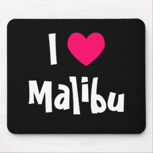 Ich liebe Malibu Mousepad