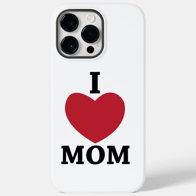Ich liebe Mama     Case-Mate iPhone 14 Pro Max Hülle (Rückseite)