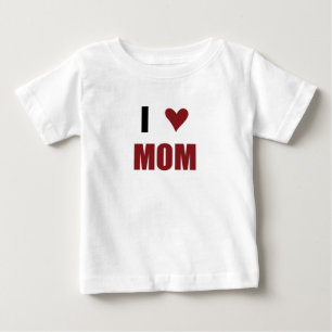Ich liebe Mama Kinder T-Shirt