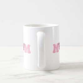 Ich liebe Mama Schmetterling Rosa Kaffeetasse