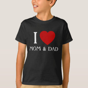 Ich liebe Mama und Papa Kinder & Baby T-Shirts