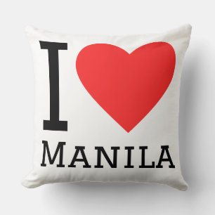 Ich liebe Manila  Kissen