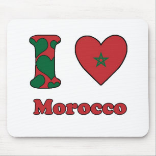 Ich liebe Marokko Mousepad