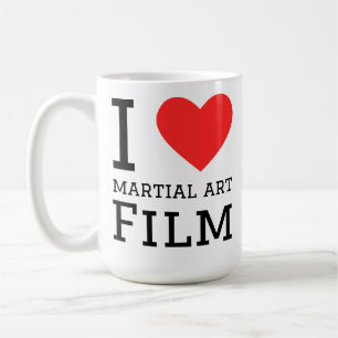 Ich liebe Martial-Arts-Filme Kaffeetasse