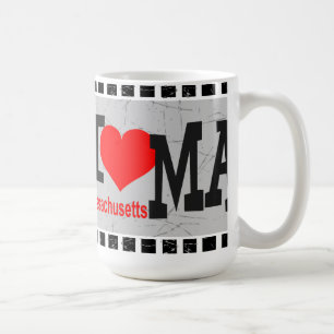 Ich liebe Massachusetts - Tassen