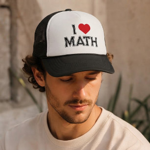Ich liebe Mathe Vintage Retro Mathe Truckerkappe