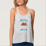 Ich Liebe Mathematik es macht Leute weinen Tank Top<br><div class="desc">Cooles und lustiges Schüler- und Lehrerdesign mit einem launischen Kater und dem Zitat "I Liebe Mathe It macht People Cry". Eine perfekte Ergänzung für Schüler und Lehrer.</div>